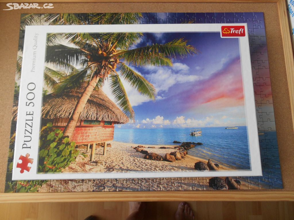 Puzzle Trefl - Bora Bora - 500 dílků