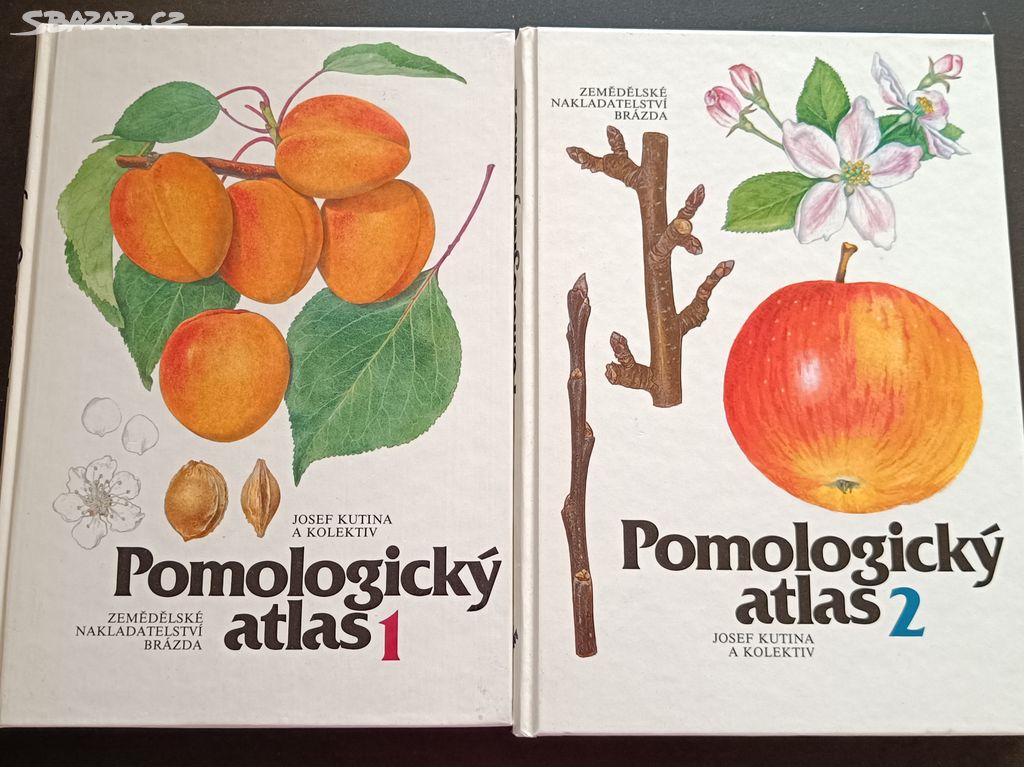 Pomologický atlas 1,2. Josef Kutina