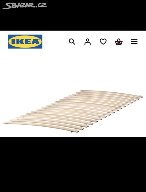 Luröy Ikea rošty 70x200 / 140x200