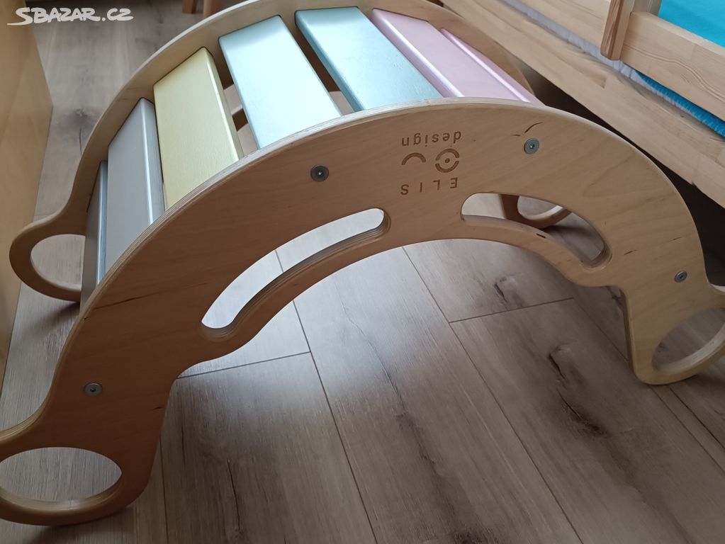 dětská montessori houpačka 5v1 Elis design