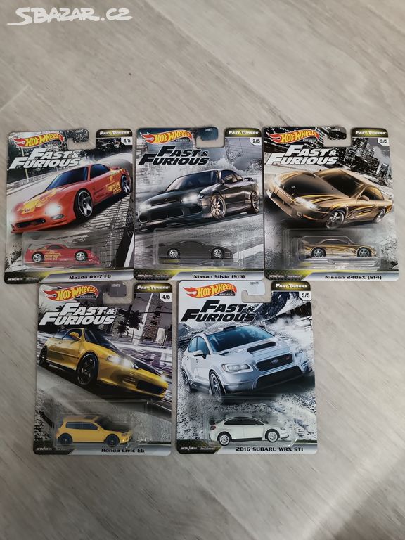 Hot wheels fast and furious fast tunners