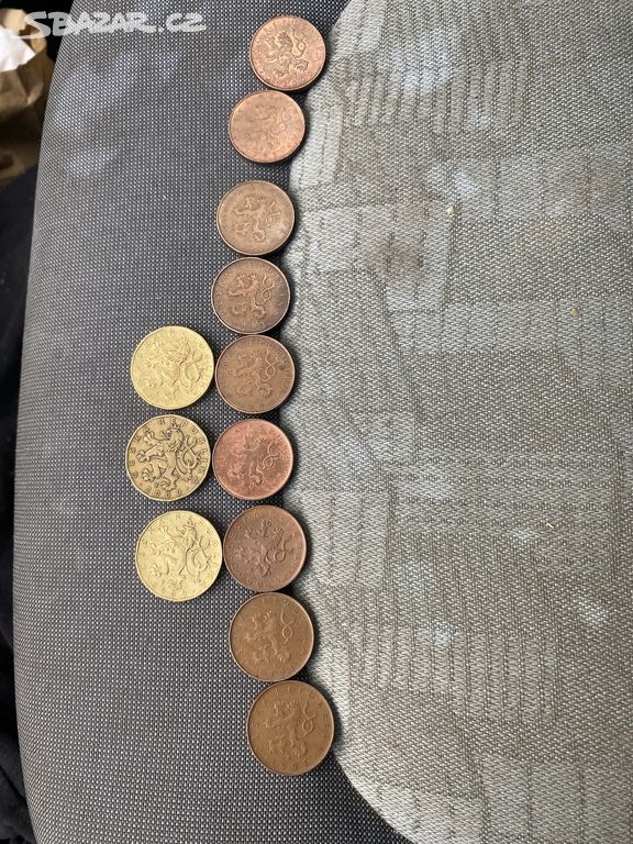 České mince