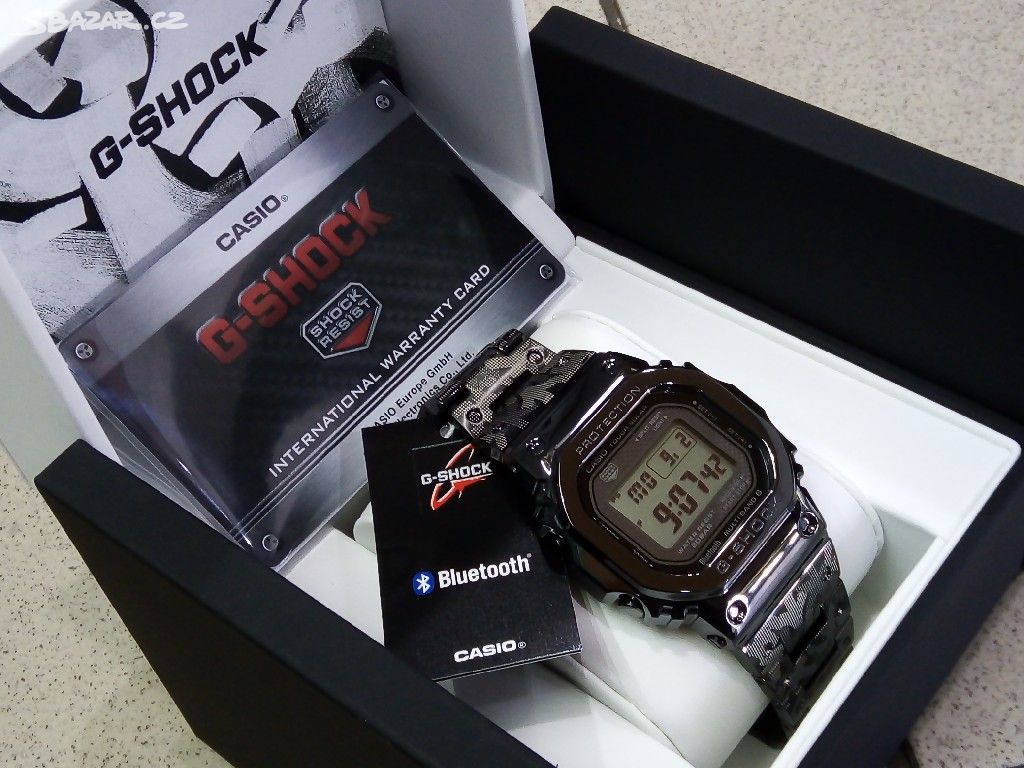 100% nové Casio G-Shock GW-B5000EH-1A - 19 490,-