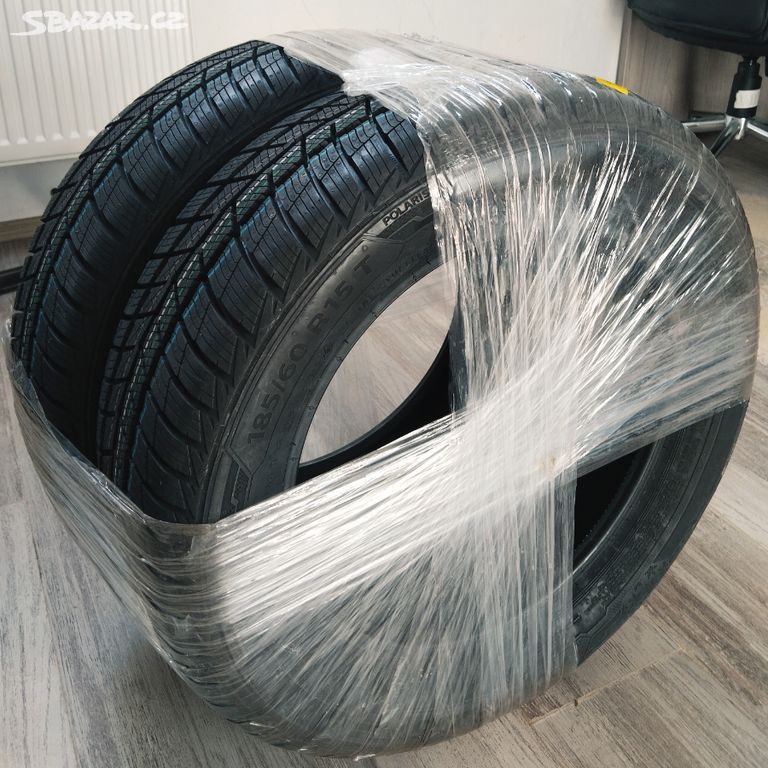 2 Zimní pneu Barum Polaris 5 185/60 r15 84 T