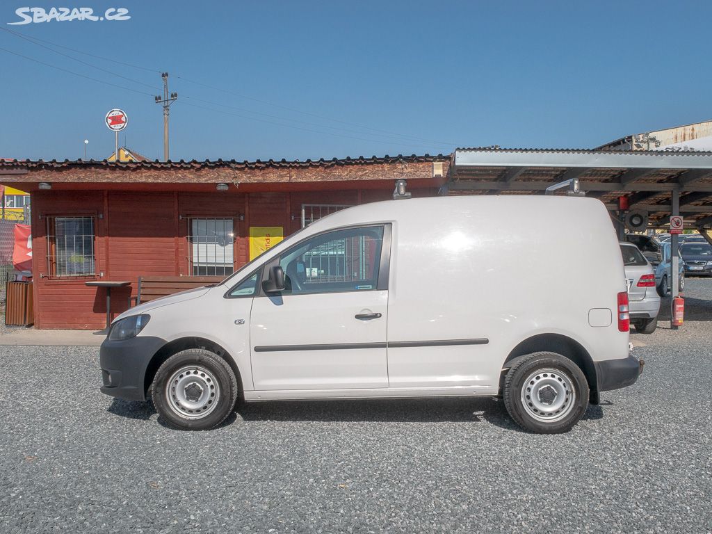 Volkswagen Caddy ČR 2.0TDI 4x4 KOLA VESTAVBA