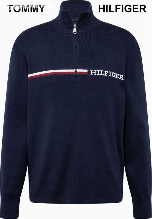 TOMMY HILFIGER Svetr, Noční Modrá