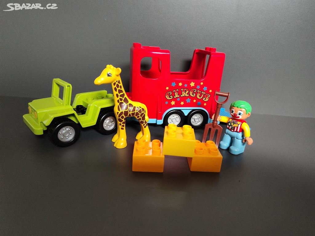 Lego Duplo cirkus na cestách 10550