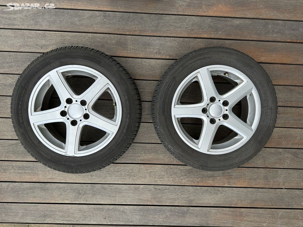 Alu kola Dezent 205/55 R16 91H na Mercedes B