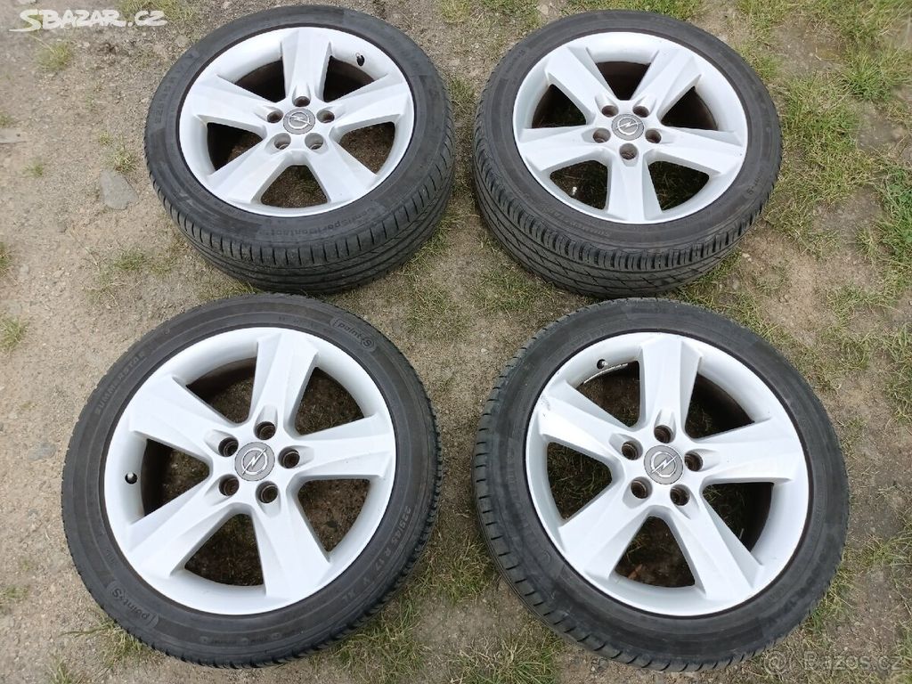 Kola orig. OPEL 7Jx17 ET35 5x110, 225/45 R17