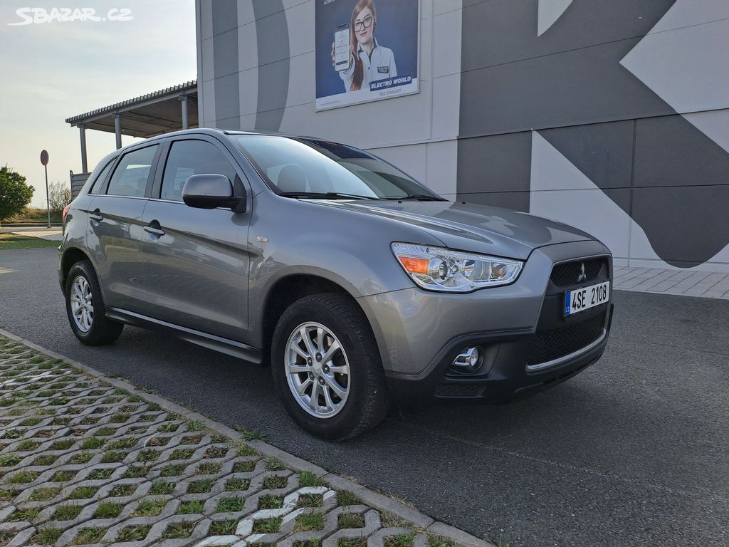 Mitsubishi ASX, 1.8DI-D 4x4 ČR,SERVISOVANÉ TOP