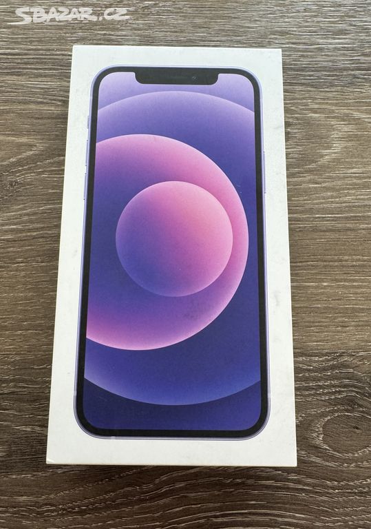 iPhone 12 64GB Purple, záruka, komplet balení