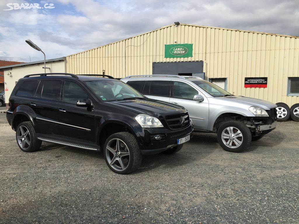 Mercedes-benz GL x164 na náhradní díly ND