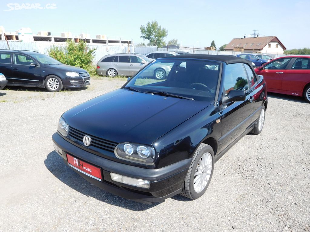 Volkswagen Golf III. 1.8i Cabrio, 55 kW, Bez Eko