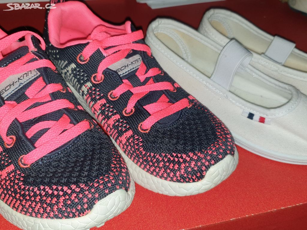 Dětské tenisky Skechers 28 EUR + dárek cvičky.