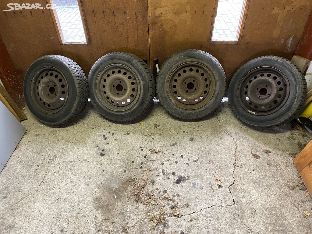 Pneumatiky zimní na disku Kangoo 165/70 R14