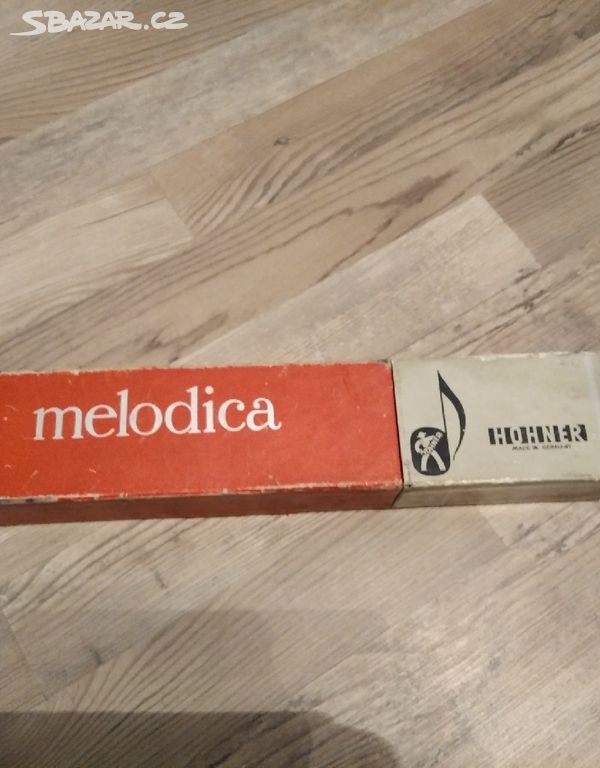 retro foukaci harmonika melodica hohner