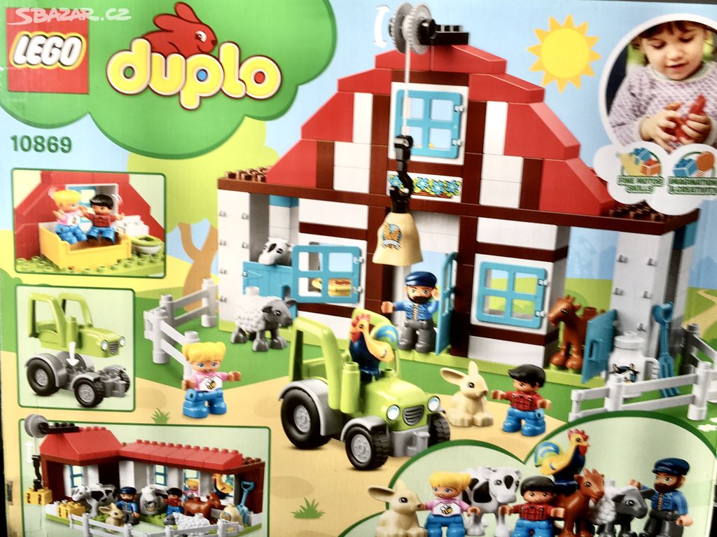 Lego DUPLO 10869 Dobrodru stvi na farm Praha Sbazar.cz