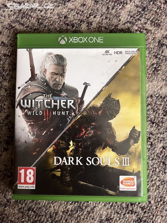 Dark Souls 3 + Zaklínač 3 XBOX ONE