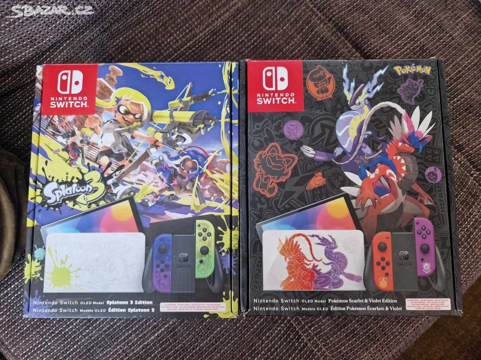 Nintendo Switch OLED limited Pokémon & Splatoon 3