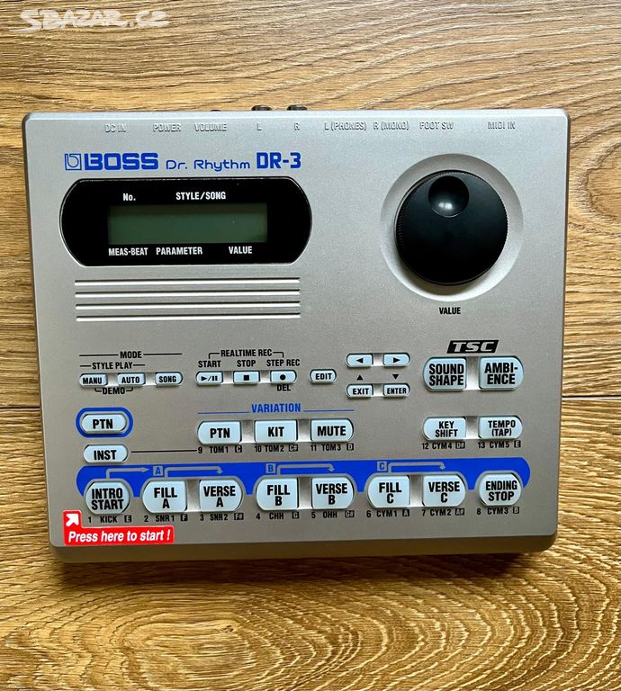 BOSS Dr Rhythm DR-3 Bicí automat