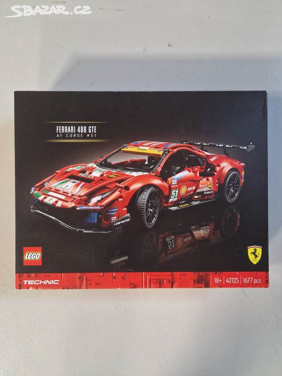 Prodám nové LEGO Technic 42125 Ferrari 488 GTE