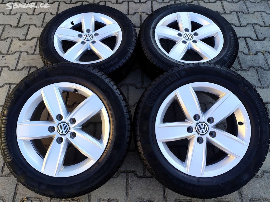 Alu kola originál Volkswagen Touran II 5x112 R16