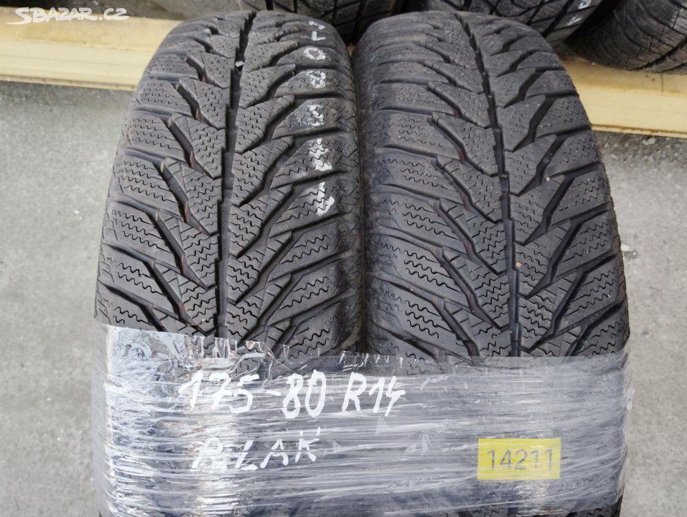 2 KS ZIMNÍ PNEUMATIKA MATADOR 175/80 R14 88T