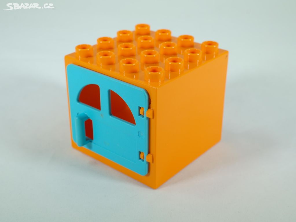 LEGO DUPLO dveřní/okenní rám 4x4x3 + okenice