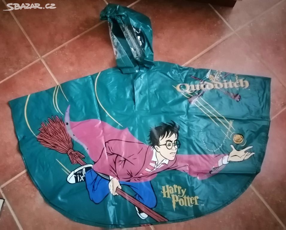 Luxusní pláštěnka 92/98 i 104 pončo Harry Potter