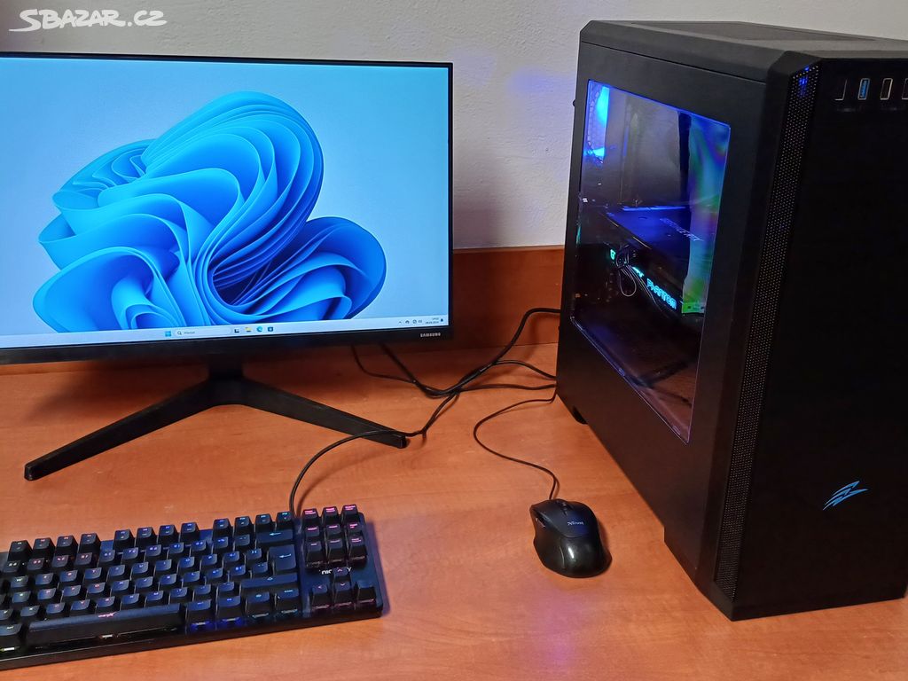 Herní PC - Ryzen 3600, RTX 3070, 16 GB RAM, záruka