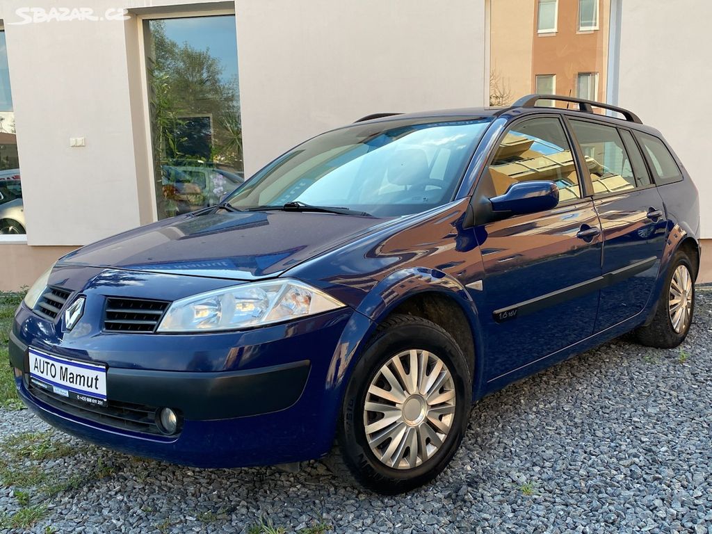 Renault Mégane, 1.6 16V 83kW, Tažné pěkný stav