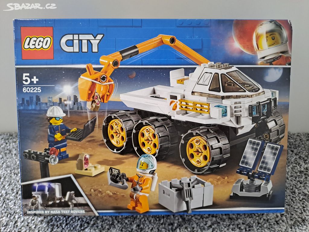 LEGO CITY 60225-Testovací jízda kosmického vozítka