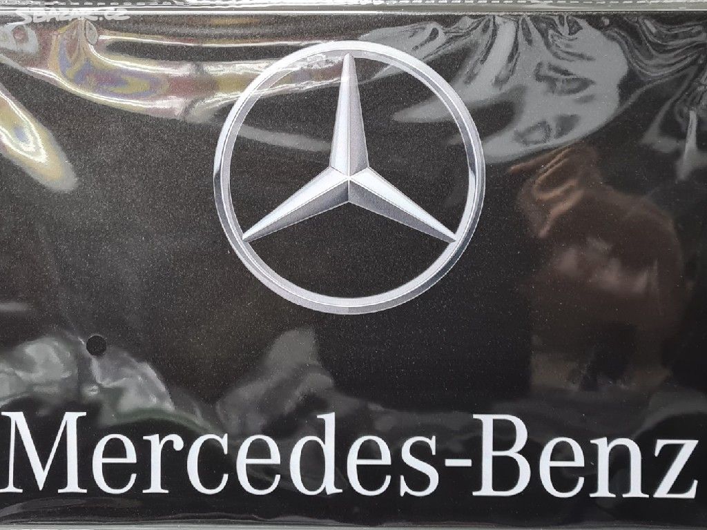 Plechová cedule MERCEDES-BENZ