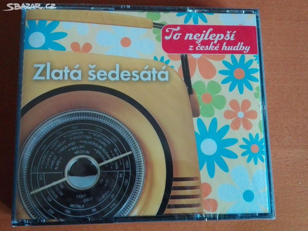 3 CD Zlatá šedesátá - Nové nerozbaleno