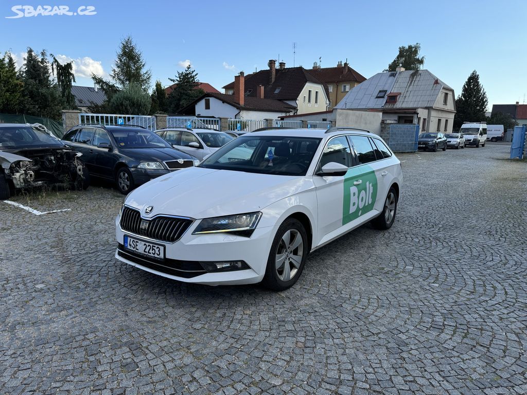 Pronájem Škoda Superb 3, 2.0 TDi , taxi,UBER, BOLT