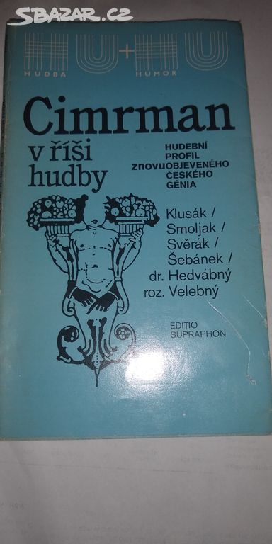 Cimrman knížka V říši hudby