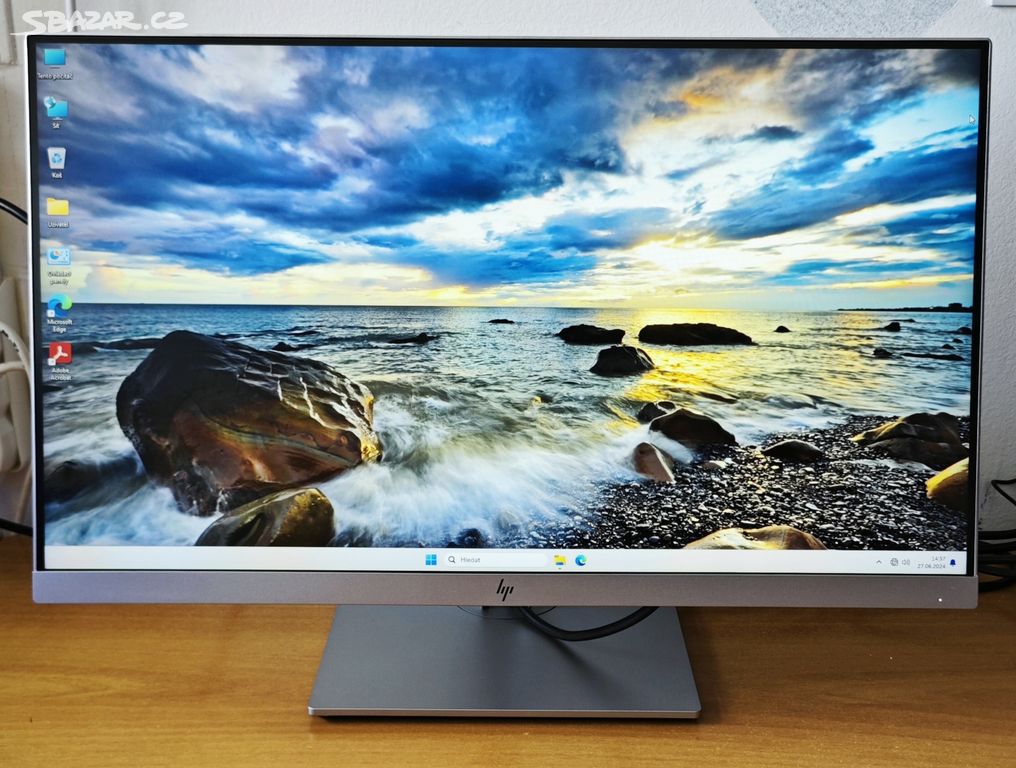 24" IPS HP E243 profi monitor,pivot,bezrámečkový