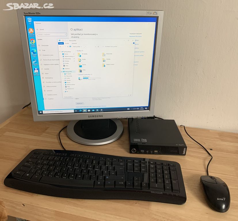 PC sestava s Lenovo THINKCENTRE M93