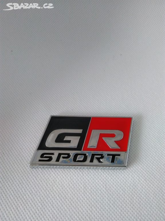 1x Toyota GR sport - logo, znak, nápis.
