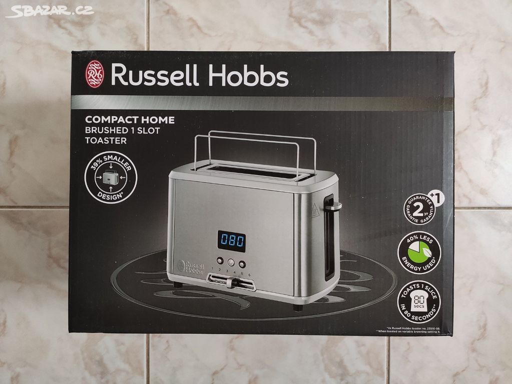 Nový digitální topinkovač RUSSELL HOBBS 24200-56