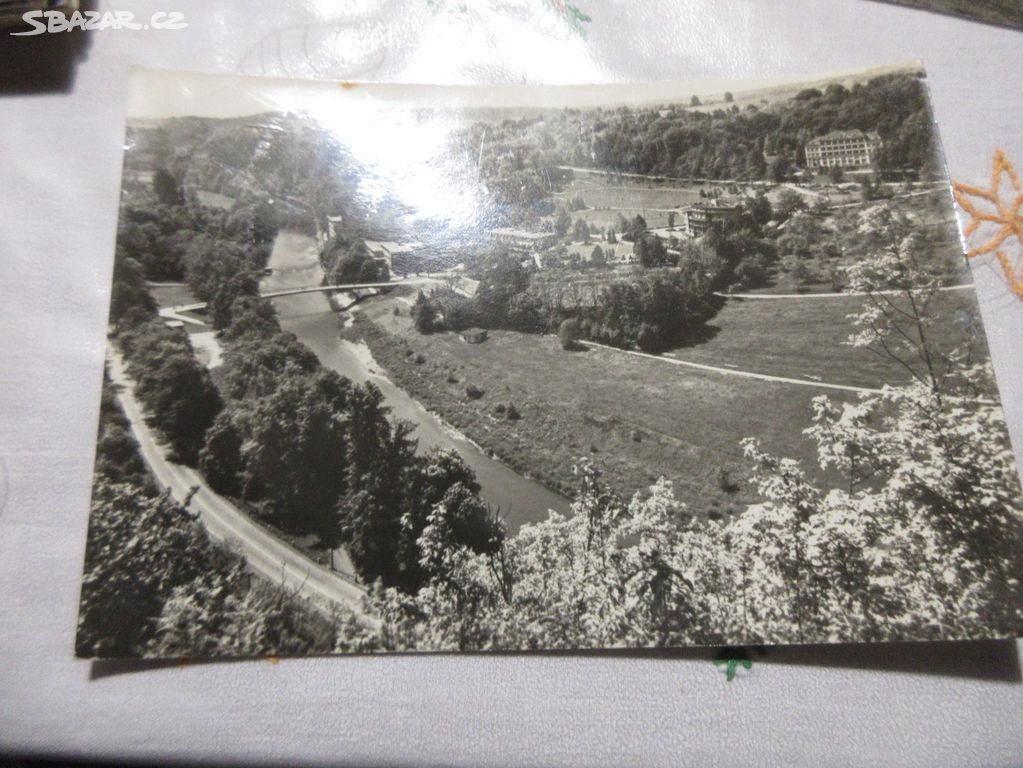 Pohlednice Teplice nad Bečvou Lázně  1969