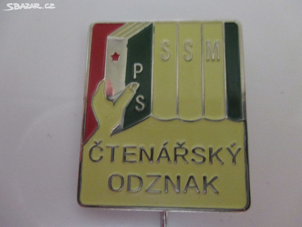 ČSSR Pohraniční Stráž -Čtenářský odznak vojsk MV.