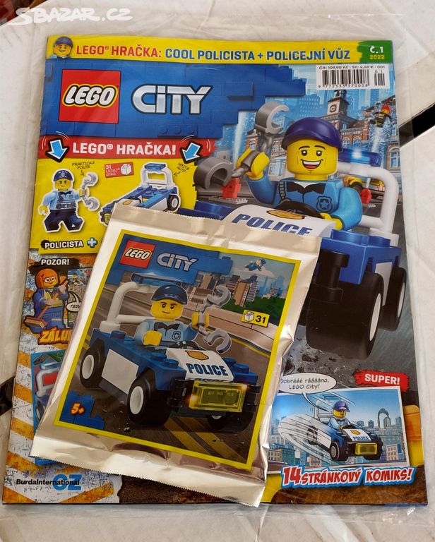 LEGO CITY 1/22 - časopis+ hračka.