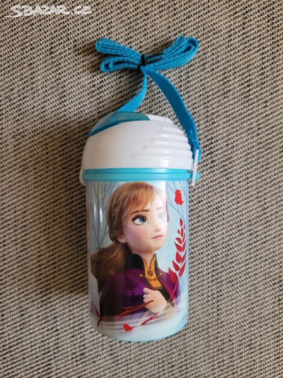 Nová dětská láhev s brčkem Frozen zn. Stor, 450 ml