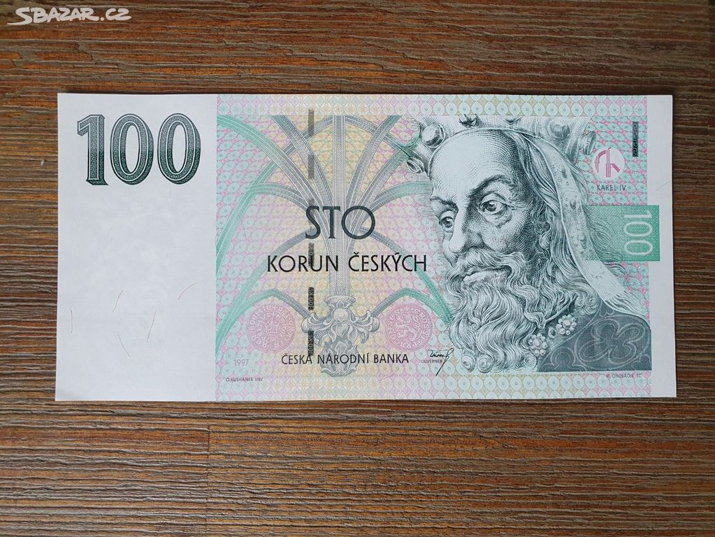 Bankovka 100 Kč 1997  UNC