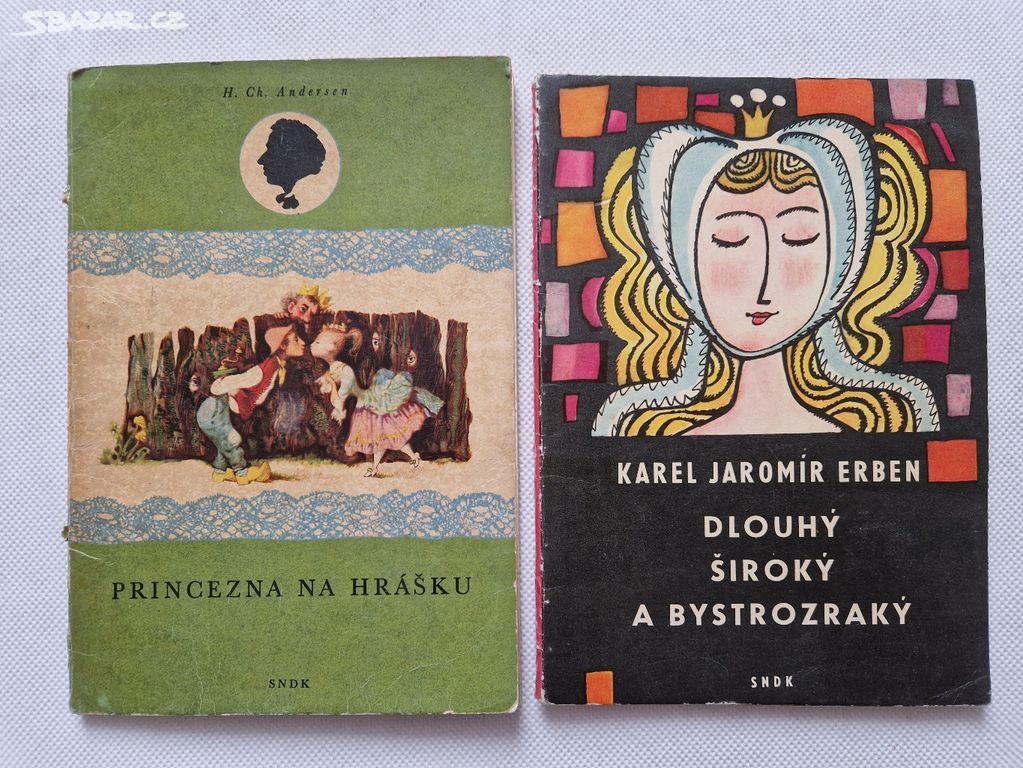 2x Stará dětská kniha edice Korálky SNDK