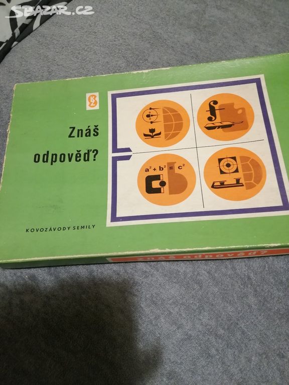 Retro hra Znáš odpověď? Zamluveno.