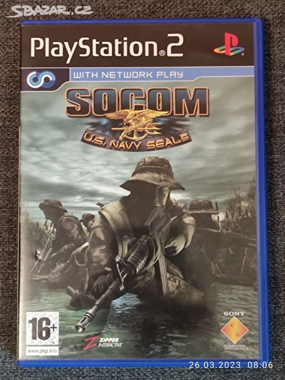 SOCOM U.S. Navy Seals - hry pro Playstation 2. (2)