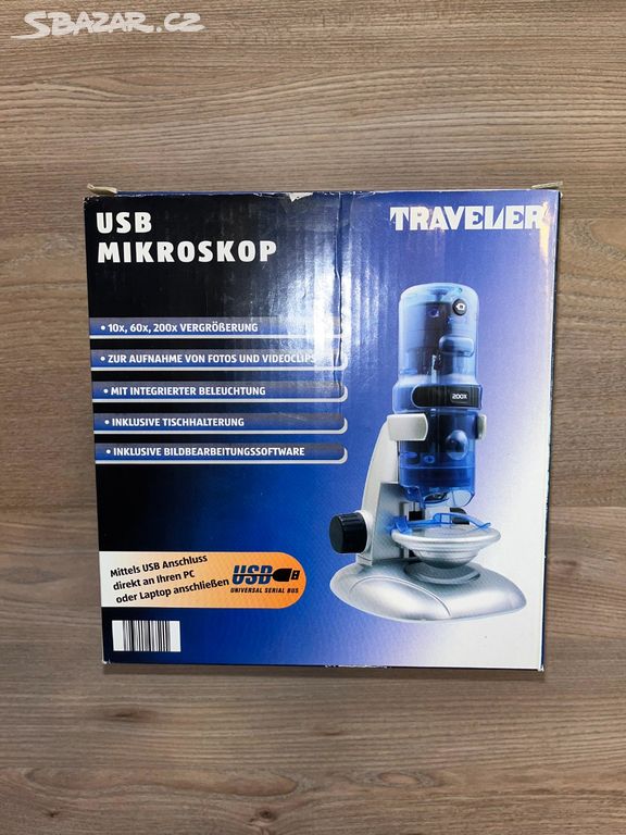 USB digitální mikroskop Traveler Zlín Sbazar.cz