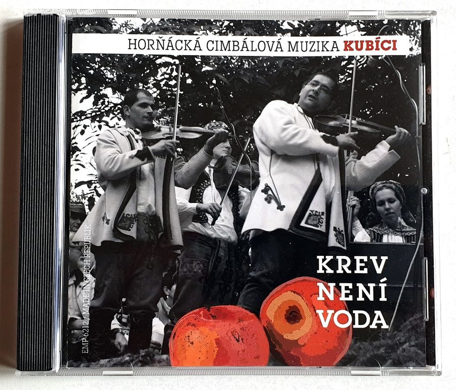 CD cimbálová muzika Kubíci - Krev není voda